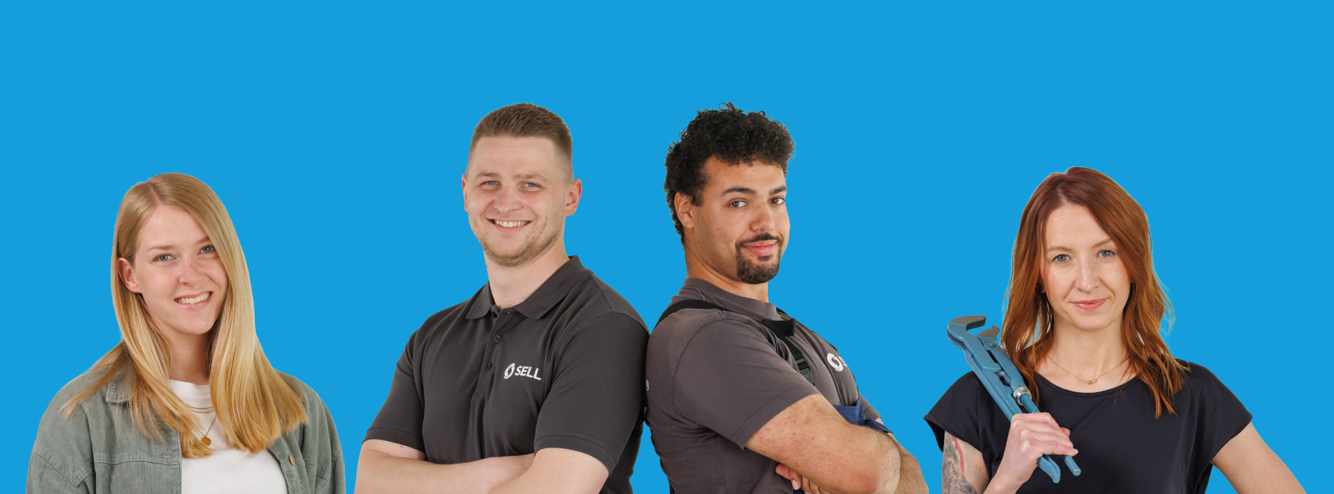 Kolleginnen und Kollegen aus Büro, Bauleitung und Montage